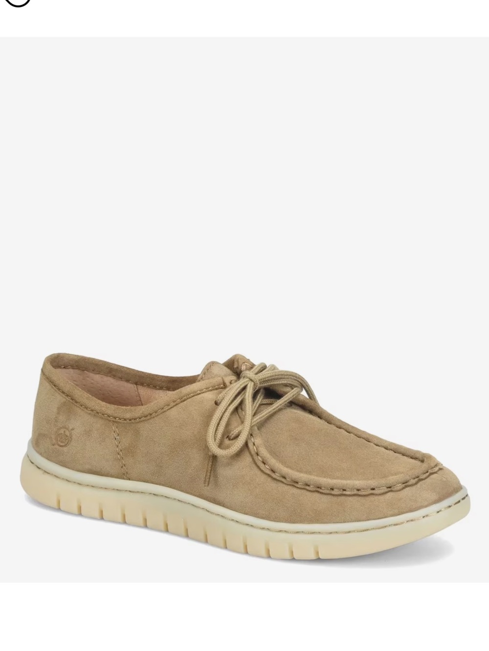 Born Taupe Beige Suede Women's loafer